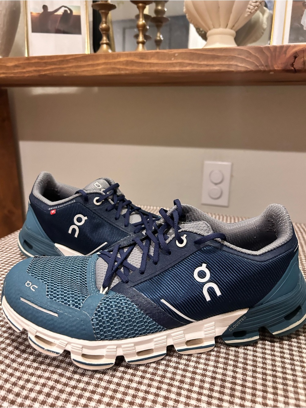 On Running  Cloudtec Navy/Blue Running Shoes